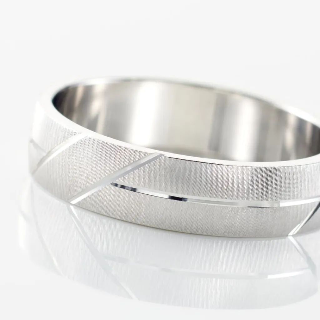 Histoire d'Or Alliance Mercure Or Blanc Discount