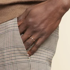 Histoire d'Or Alliance Meredithe Demi Jonc Classique Or Rose Outlet