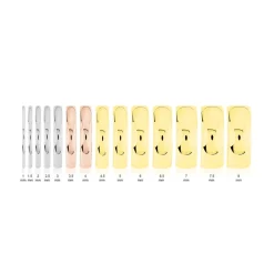 Histoire d'Or Alliance Meredithe Ruban Plat or blanc Clearance