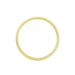 Histoire d'Or Alliance Multi Facettes Diamantee Demi Jonc Classique or bicolore Outlet