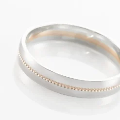 Histoire d'Or Alliance Or Bicolore Perle Best