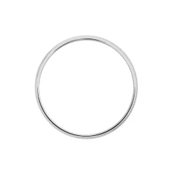 Histoire d'Or Alliance Or Blanc Perlé New