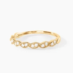 Histoire d'Or Alliance Othniel Or Jaune Diamant Outlet