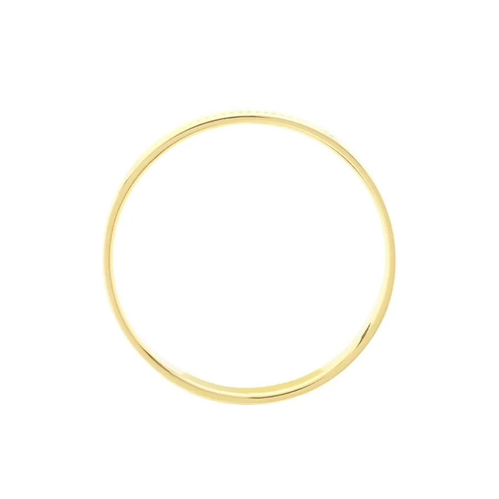 Histoire d'Or Alliance Perlee Ruban Plat or jaune New