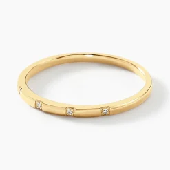 Histoire d'Or Alliance Praxis Or Jaune Diamant New