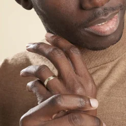 Histoire d'Or Alliance Prescilia Ruban Plat Or Bicolore