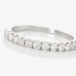 Histoire d'Or Alliance Pristina Or Blanc Diamant Outlet