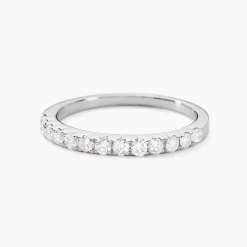 Histoire d'Or Alliance Pristina Or Blanc Diamant Clearance