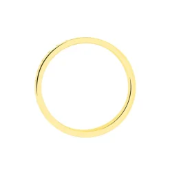 Histoire d'Or Alliance Raphie Ruban Plat Or Bicolore