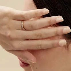 Histoire d'Or Alliance Rhea or blanc diamant Online