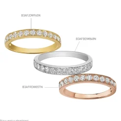 Histoire d'Or Alliance Rhea Or Blanc Diamant Best