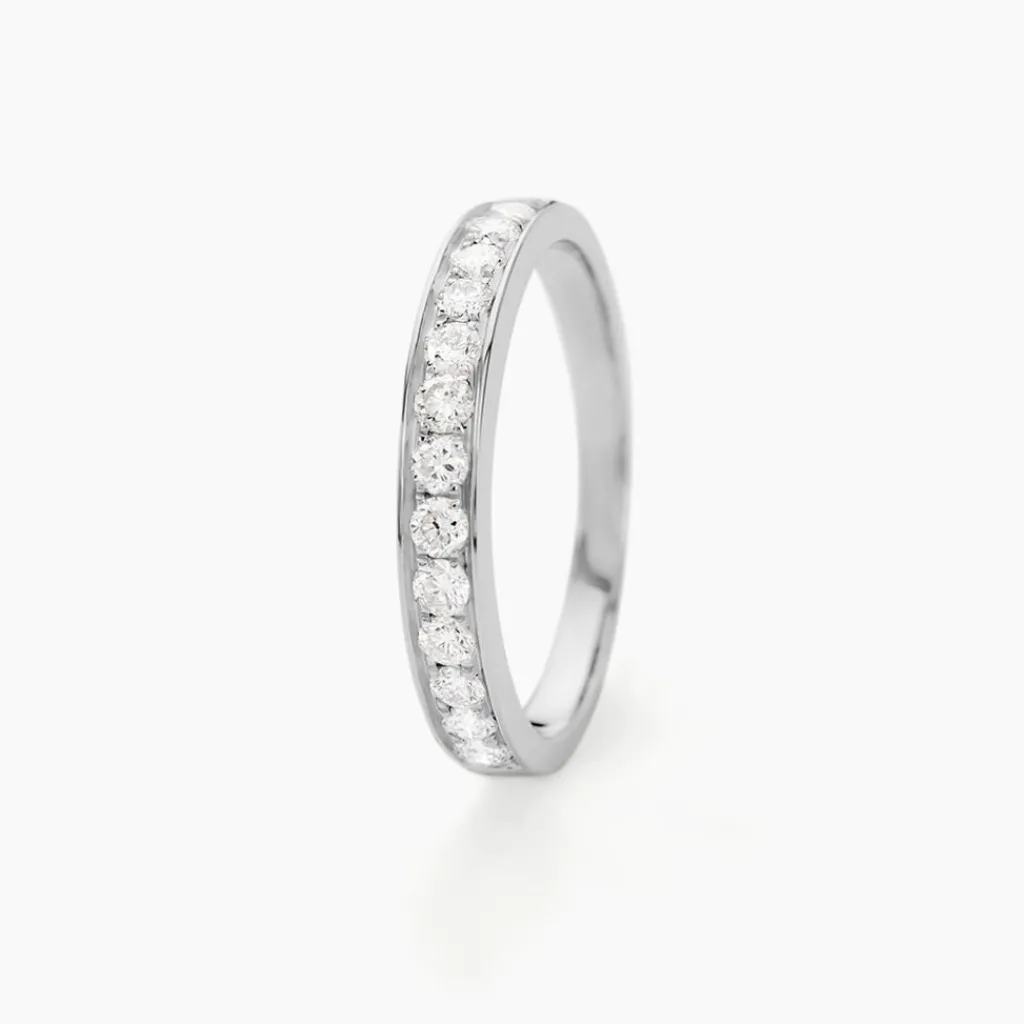 Histoire d'Or Alliance Rhea Or Blanc Diamant Best