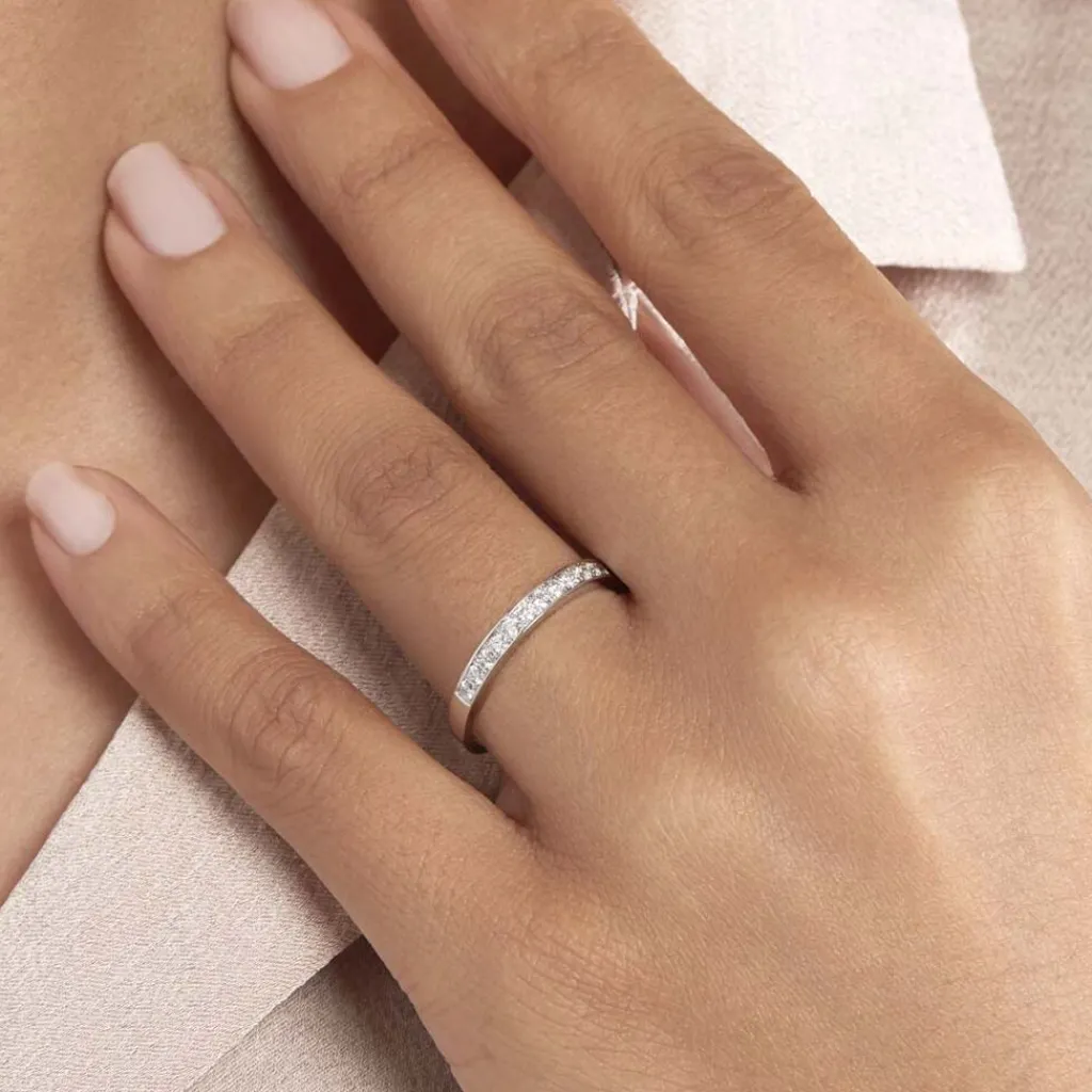 Histoire d'Or Alliance Rhea Or Blanc Diamant Best