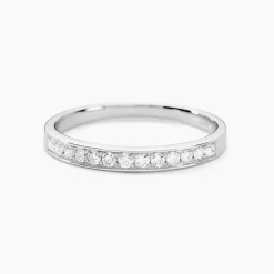 Histoire d'Or Alliance Rhea Or Blanc Diamant