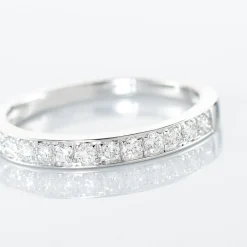 Histoire d'Or Alliance Rhea Or Blanc Diamant