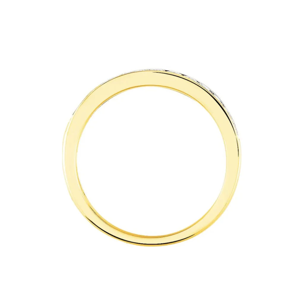 Histoire d'Or Alliance Rhea or jaune diamant Clearance