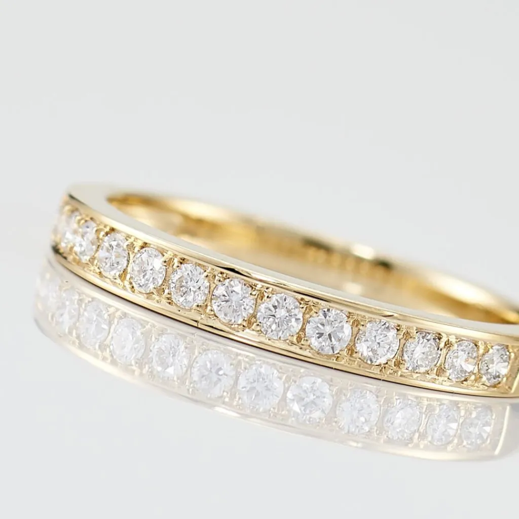 Histoire d'Or Alliance Rhea or jaune diamant Clearance