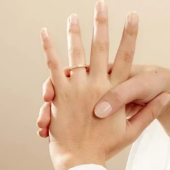 Histoire d'Or Alliance Rhea or jaune diamant Clearance