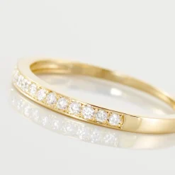 Histoire d'Or Alliance Rhea or jaune diamant Clearance