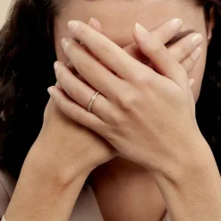 Histoire d'Or Alliance Rhea or jaune diamant Discount