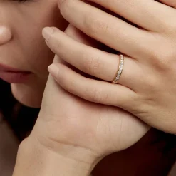 Histoire d'Or Alliance Rhea or jaune diamant Discount