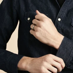 Histoire d'Or Alliance Roberto Ruban Plat Palladium Blanc Best