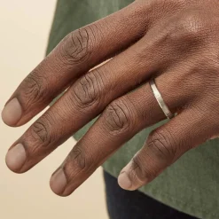 Histoire d'Or Alliance Rominus Ruban Plat Palladium Blanc Online