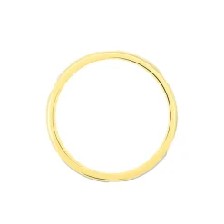 Histoire d'Or Alliance Sequana Ruban Plat Or Bicolore Clearance