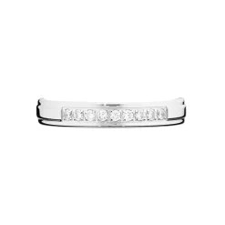 Histoire d'Or Alliance Serti Pave Or Blanc Diamant Outlet