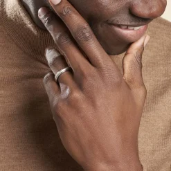 Histoire d'Or Alliance Shelanda Ruban Plat Or Bicolore Discount