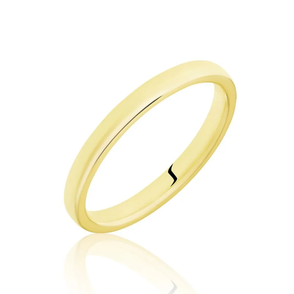 Histoire d'Or Alliance Sirona Demi Jonc Confort or blanc Online