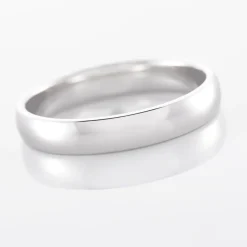 Histoire d'Or Alliance Sirona Demi Jonc Confort or blanc Discount