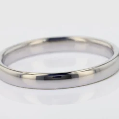 Histoire d'Or Alliance Sirona Demi Jonc or blanc