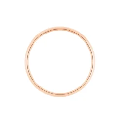 Histoire d'Or Alliance Sonia Demi Jonc Confort or rose