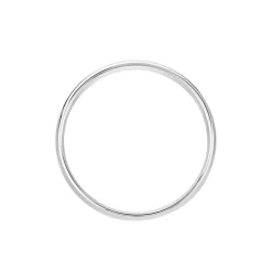 Histoire d'Or Alliance Sonia Demi Jonc Confort or blanc Discount