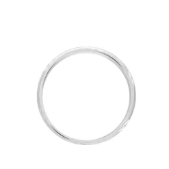 Histoire d'Or Alliance Soriya Demi Jonc Classique Argent Blanc Sale