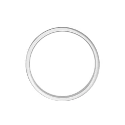 Histoire d'Or Alliance Telio Ruban Plat Or Blanc Outlet