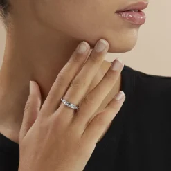 Histoire d'Or Alliance Tournesol Or Blanc Clearance