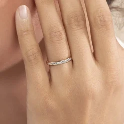 Histoire d'Or Alliance Venus Ruban Plat Or Bicolore Hot