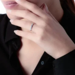 Histoire d'Or Alliance Yamile Or Blanc Diamant Sale