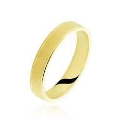 Histoire d'Or Alliance Zeus Ruban Plat Or Jaune Online