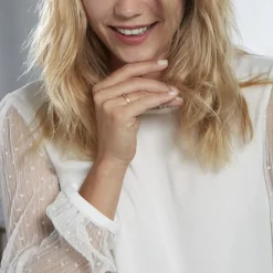 Histoire d'Or Alliance Zeus Ruban Plat Or Jaune Online