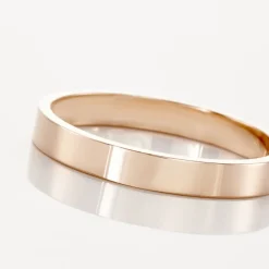 Histoire d'Or Alliances Argent Rose Inayah Ruban 3mm Online