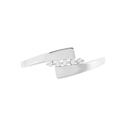 Histoire d'Or Bague Abbie Or Blanc Diamant