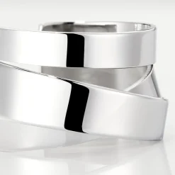 Histoire d'Or Bague Acier Blanc acier argenté