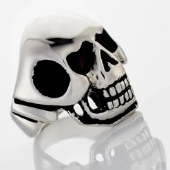 Histoire d'Or Bague Acier Blanc Et Noir Valentik Best