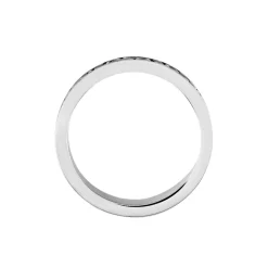 Histoire d'Or Bague Acier Blanc Ugo Sale