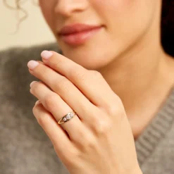 Histoire d'Or Bague Adamina Or Jaune Diamant Clearance