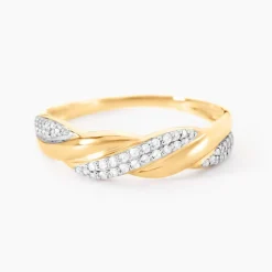 Histoire d'Or Bague Admète Or Jaune Diamant Best