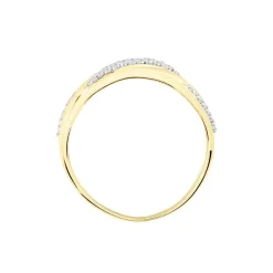 Histoire d'Or Bague Admète Or Jaune Diamant Best